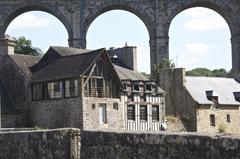 View from the English Garden of Dinan