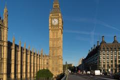 Big Ben seen from Westminister Bridge