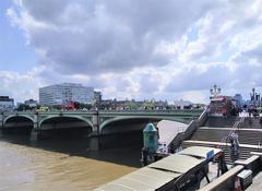 stairs leading to Westminster Bridge