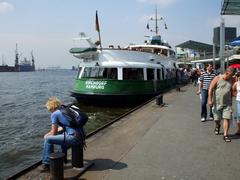 Fährschiff Kirchdorf at Hamburg St. Pauli-Landungsbrücken