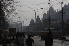 Chandni Chowk Temple and Red Fort