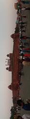 A panoramic view of the Red Fort in Delhi, India