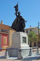 Monument to Françoise de Cezelly by Paul Ducuing in Leucate