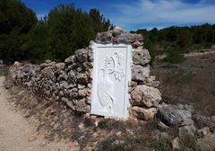 Bas-relief viticulture Plateau de Leucate