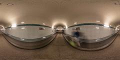 Kugelpanorama of the St. Pauli Elbe Tunnel