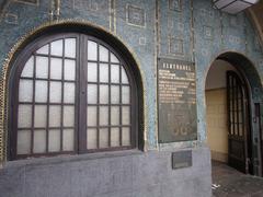 Entrance of the Old Elbe Tunnel in Hamburg