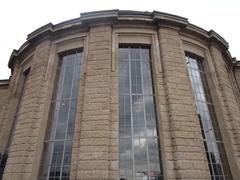 Alter Elbtunnel windows exterior view