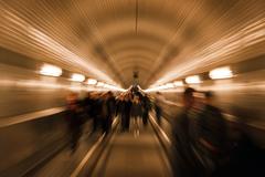 Alter Elbtunnel in Hamburg