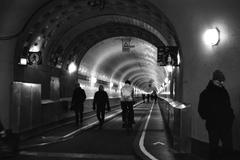 Northern access to the Alter Elbtunnel in Hamburg