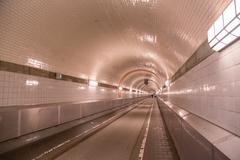 Alter Elbtunnel in Hamburg under the River Elbe