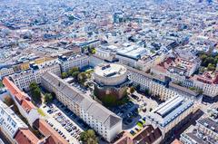 Gefechtsturm Stiftskaserne in Vienna, September 2020