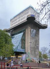 Haus des Meeres, a public aquarium located in a historic flak tower in Vienna, Austria