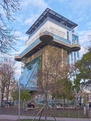 Haus des Meeres aquarium building in Vienna from the southeast