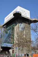 Haus des Meeres building exterior in Esterhazypark, Vienna