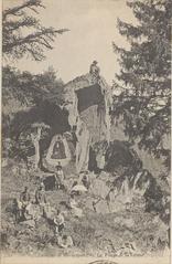 Postcard of the Virgin of La Creuse near Gérardmer