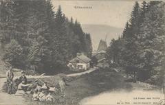 Basse des Rupts in Gérardmer postcard