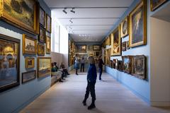 Interior view of the collection at the new Kunstpalast