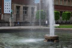 Museum Kunstpalast fountain in Düsseldorf