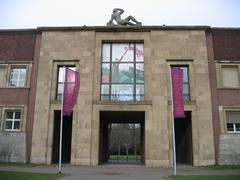 Building of museum kunst palast in Düsseldorf, Germany