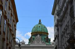 Scenic view of Vienna Austria along the Danube River