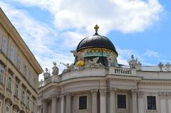 Vienna cityscape with the Danube River