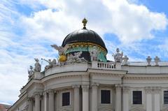 Scenic view of historic Vienna with the Danube River