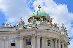 Vienna cityscape with the Danube River