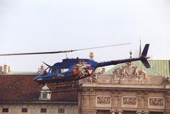 Bell OH-58 Kiowa helicopter in flight