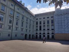 Hofburg palace in Vienna, Austria