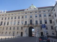 Hofburg Palace main entrance in Vienna, Austria