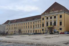 A building in Buda Castle District, Budapest