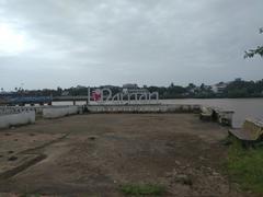 I Love Daman sign at Jetty Garden in Daman