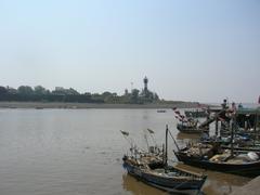 The Port of Daman, India scenic view