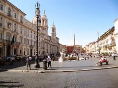 Piazza Navona in Rome, Italy