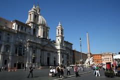 Sant'Agnese in Agone church at Piazza Navona, Rome