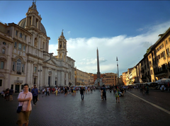 Piazza Navona in Rome, Italy