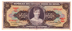 50 Cruzeiros banknote from 1942 to 1967