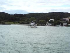 Panoramic view of Brno from Bystrc dock