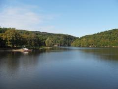 Brno Reservoir in Brno, Czech Republic