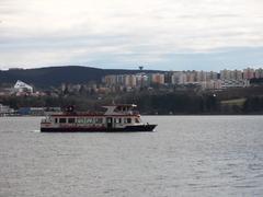 Brno Reservoir with Lipsko ship