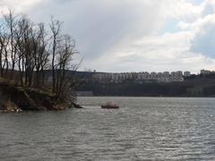 Brno Reservoir with Sokolské koupaliště stop