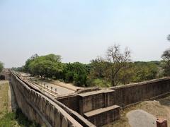 Aerial view of Aam Khas Bagh in Sirhind, Fatehgarh Sahib district, Punjab, India