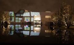 CharBagh interactive installation as part of Nuit Blanche 2016 at Aga Khan Museum