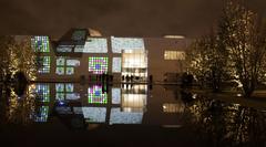 CharBagh-Sensory City installation at Aga Khan Museum and Ismaili Centre during Nuit Blanche 2016