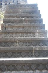 Carved steps of Ahmednagar Fort