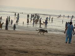 Aksa Beach with serene shoreline and calming waves