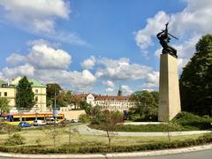 Nike Monument in Warsaw, Poland, 2015