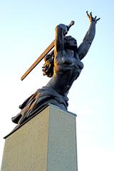 Monument to the Heroes of Warsaw also known as the Warsaw Nike