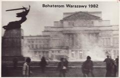 Street demonstrations and police actions during Poland's martial law period