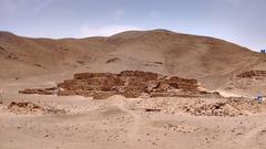 Huaca El Paraíso archaeological site in Peru